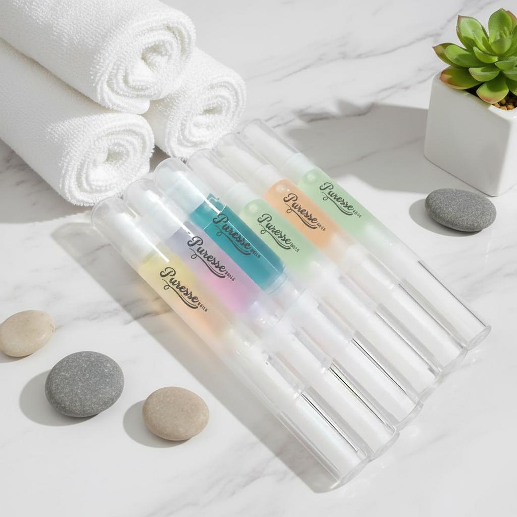 Puresse Nails Salon Quality Fruit Scent Nail Cuticle Oil Pen